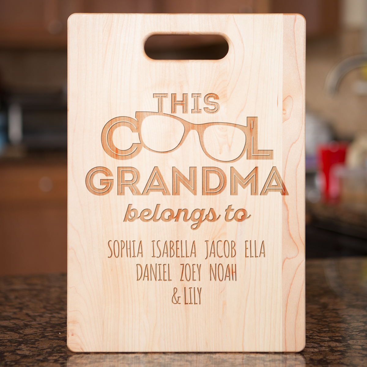 Cool Grandma Cutting Board - Maple