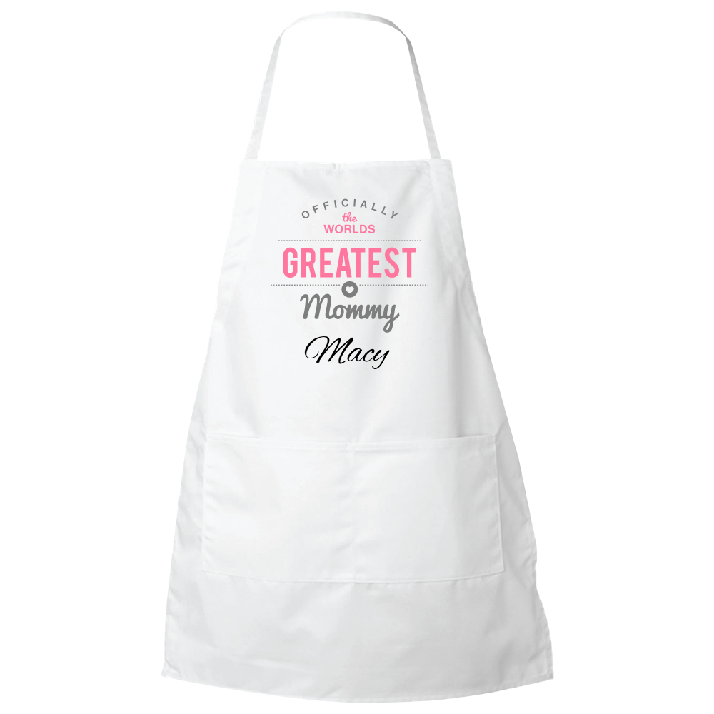 World's Greatest Mommy Apron