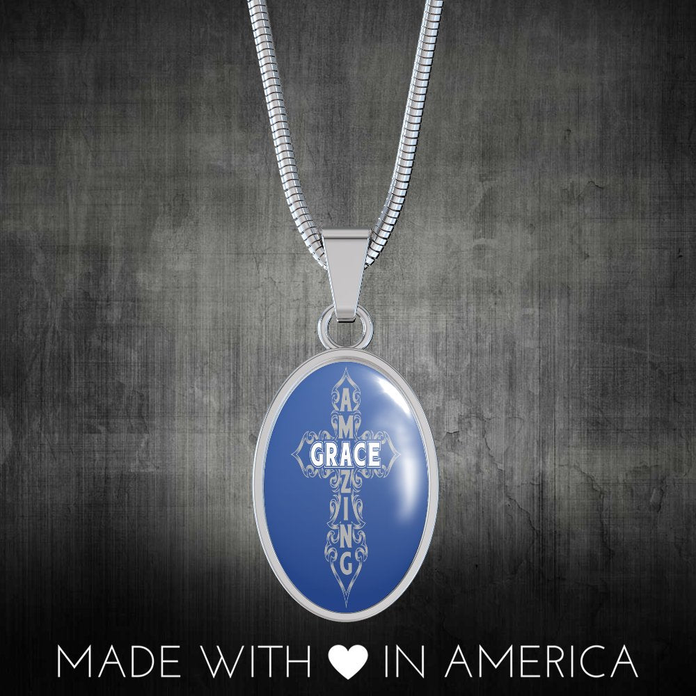 Amazing Grace Premium Charm Necklace