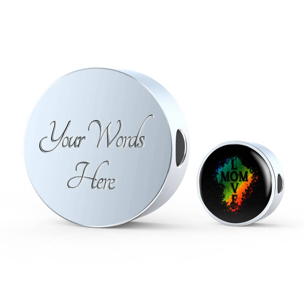 Mom Love Bracelet Round - Light