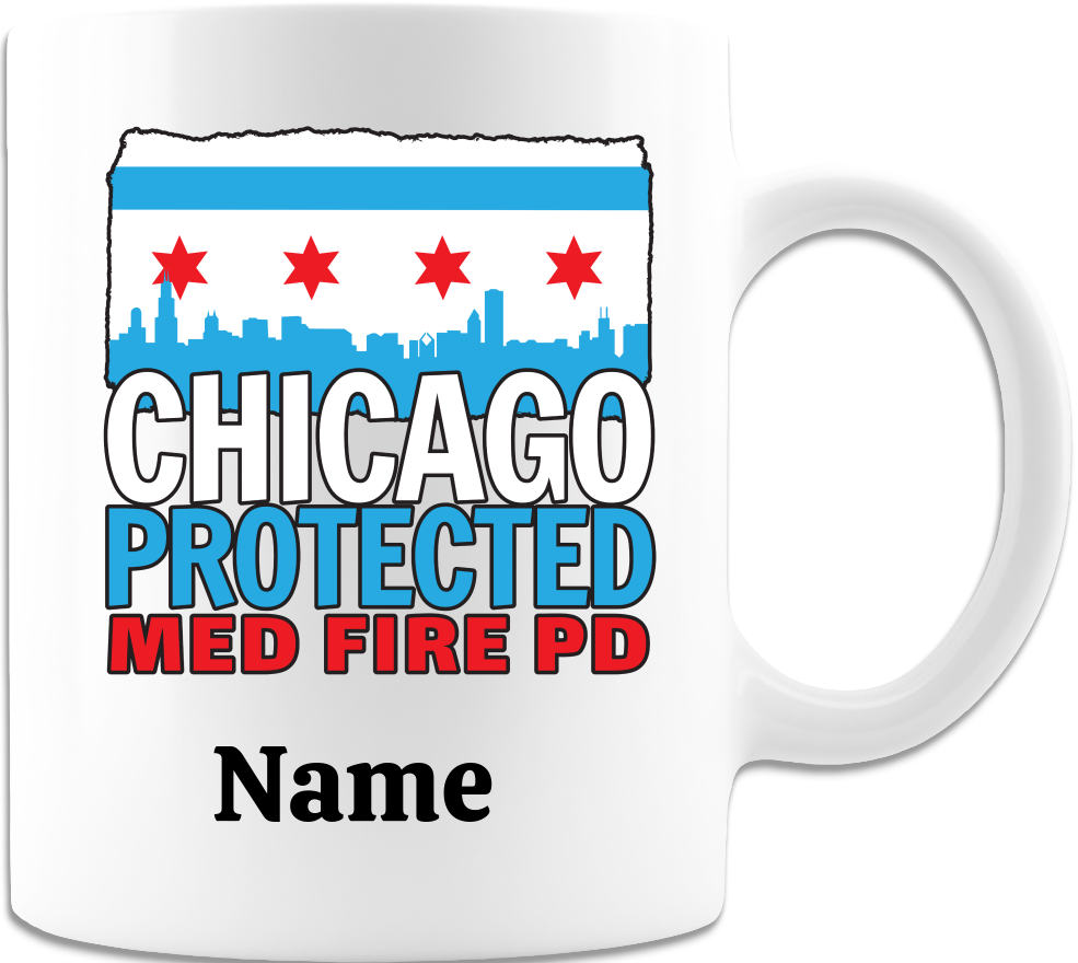 Chicago Med Fire PD Protected Personalized Mug - Coffee Mug