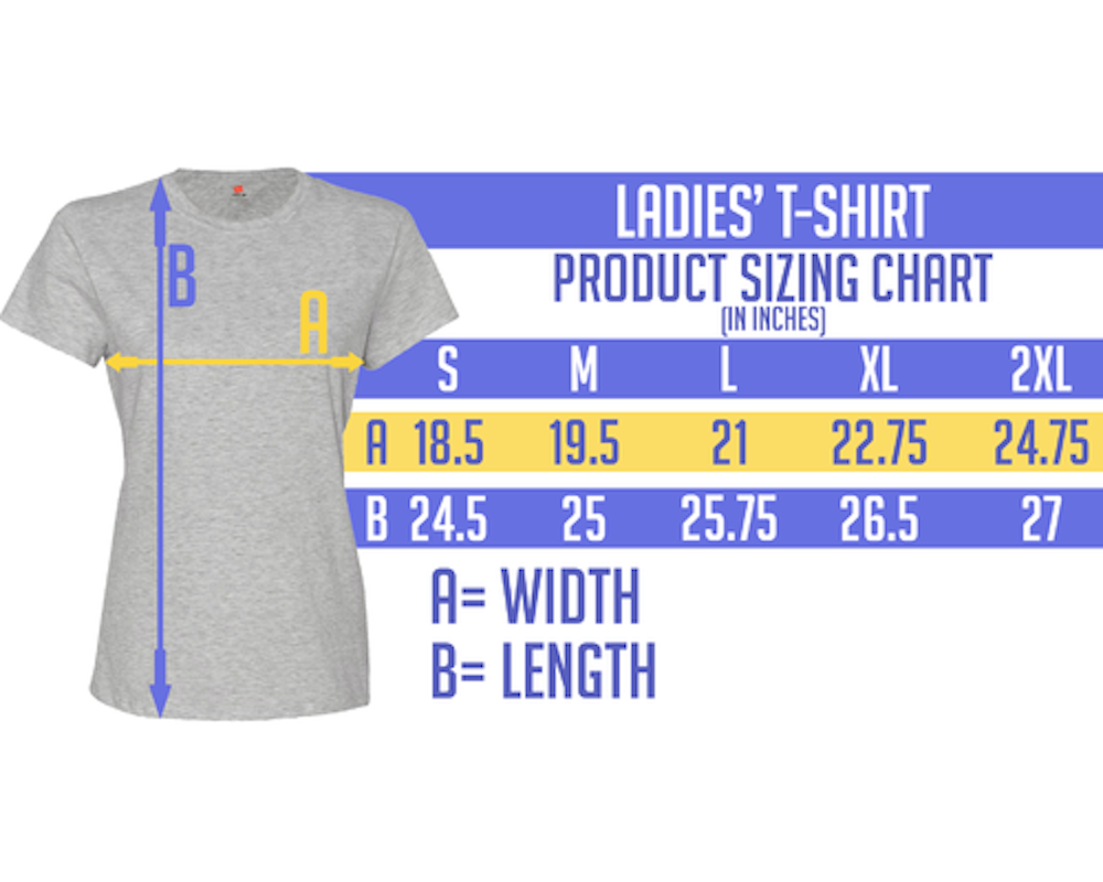 printed-round - Ladies T-Shirt