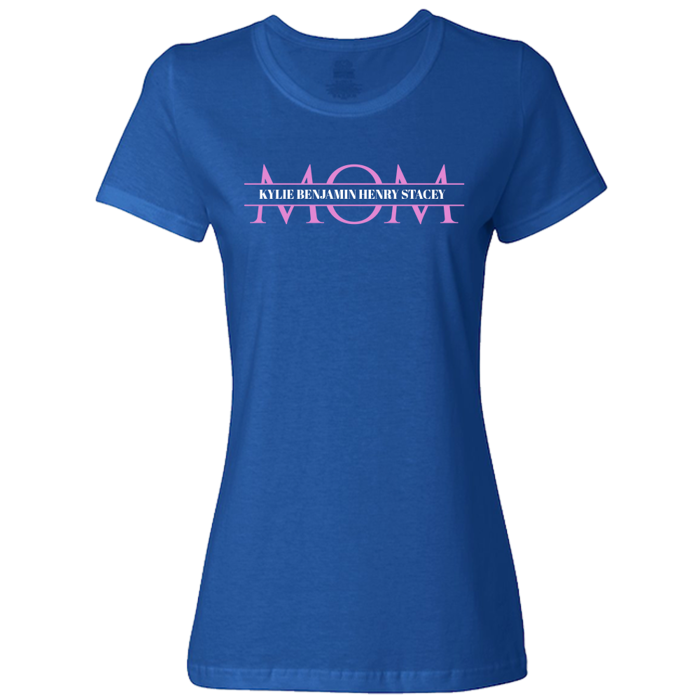 Mom Ladies Classic Tees - Dark