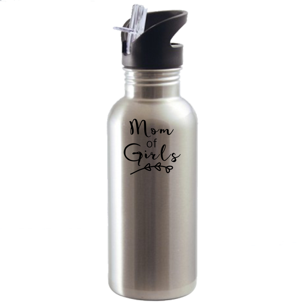 Mom Of Girls - Water Bottles