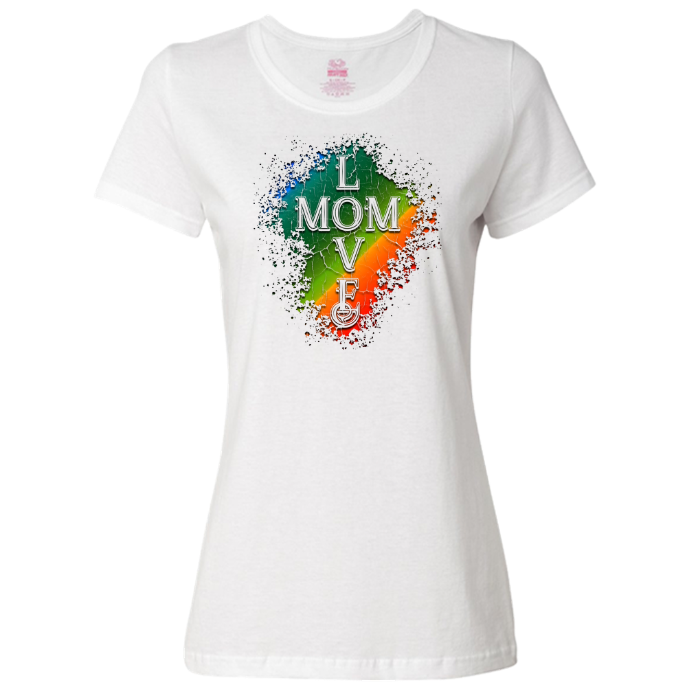 Mom Love Ladies Classic Tees - Light