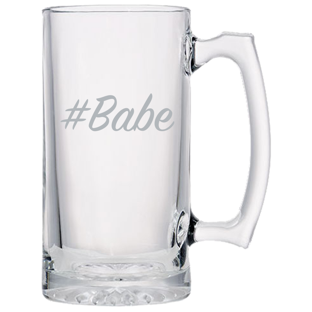 #Babe - Beer Mugs