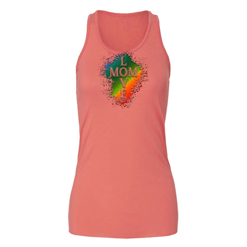 Mom Love Bella Flowy Tank - Light