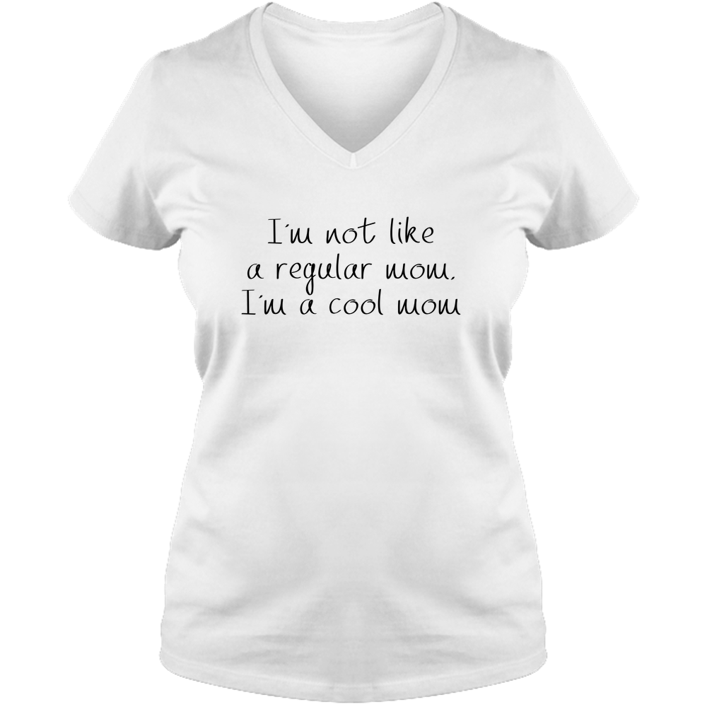 Not Like Regular Mom Light - Ladies V Neck Tee