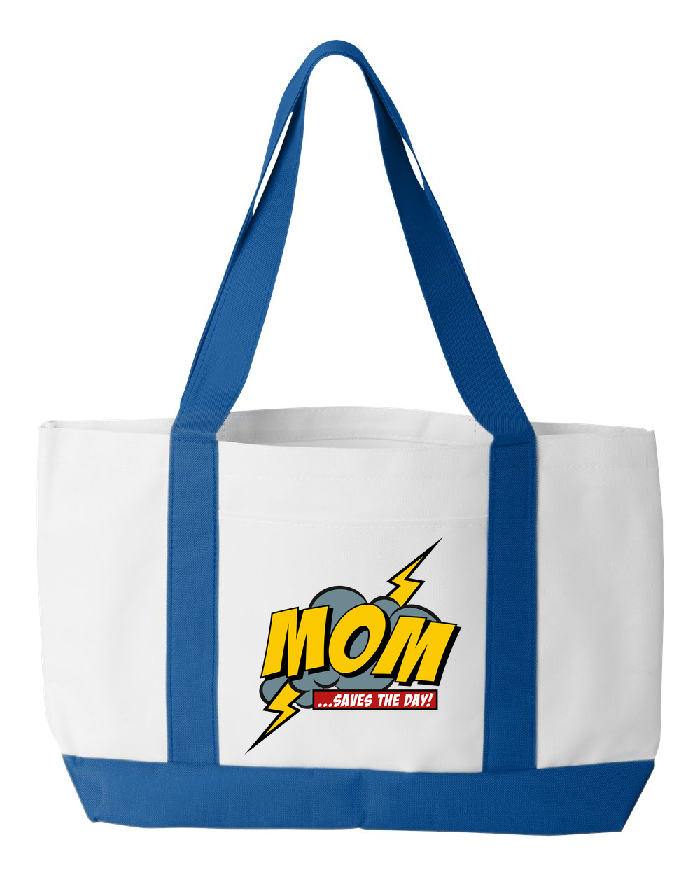 Mom Saves The Day Tote Bag