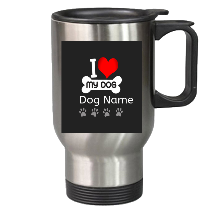 Dog Love Travel Mug