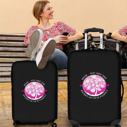 Mom Heart of Family Luggage Covers