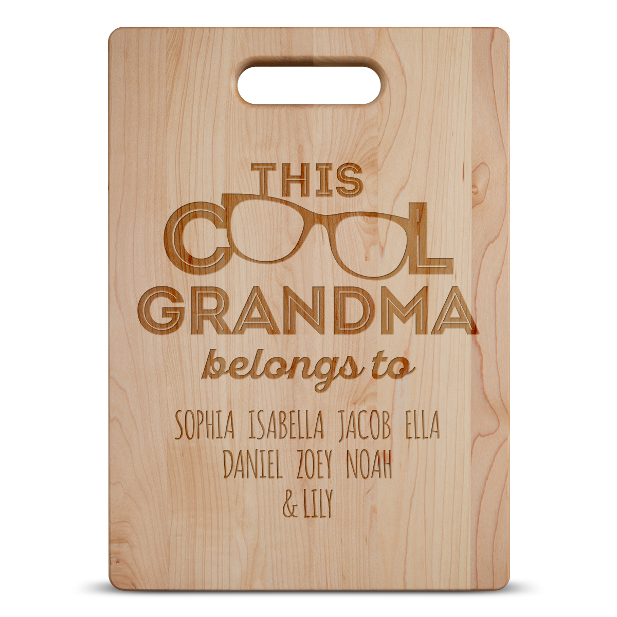 Cool Grandma Cutting Board - Maple