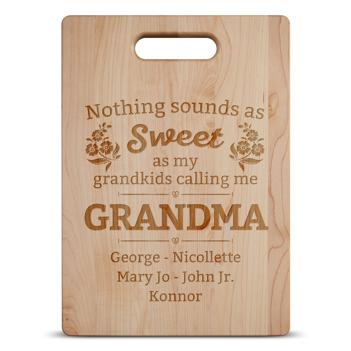 Sweet Grandma Cutting Board - Maple