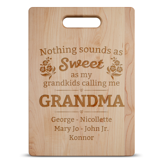 Sweet Grandma Cutting Board - Maple