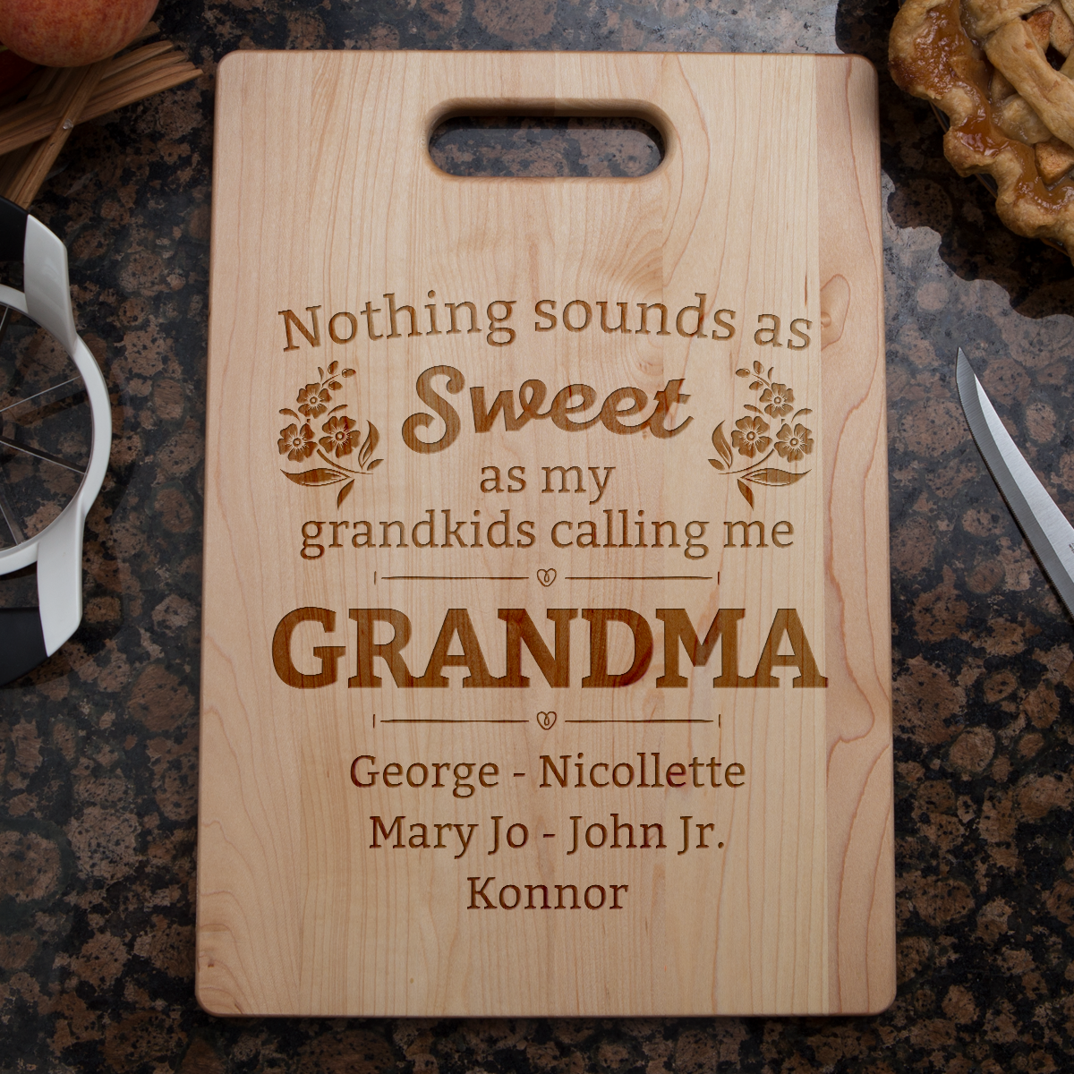 Sweet Grandma Cutting Board - Maple