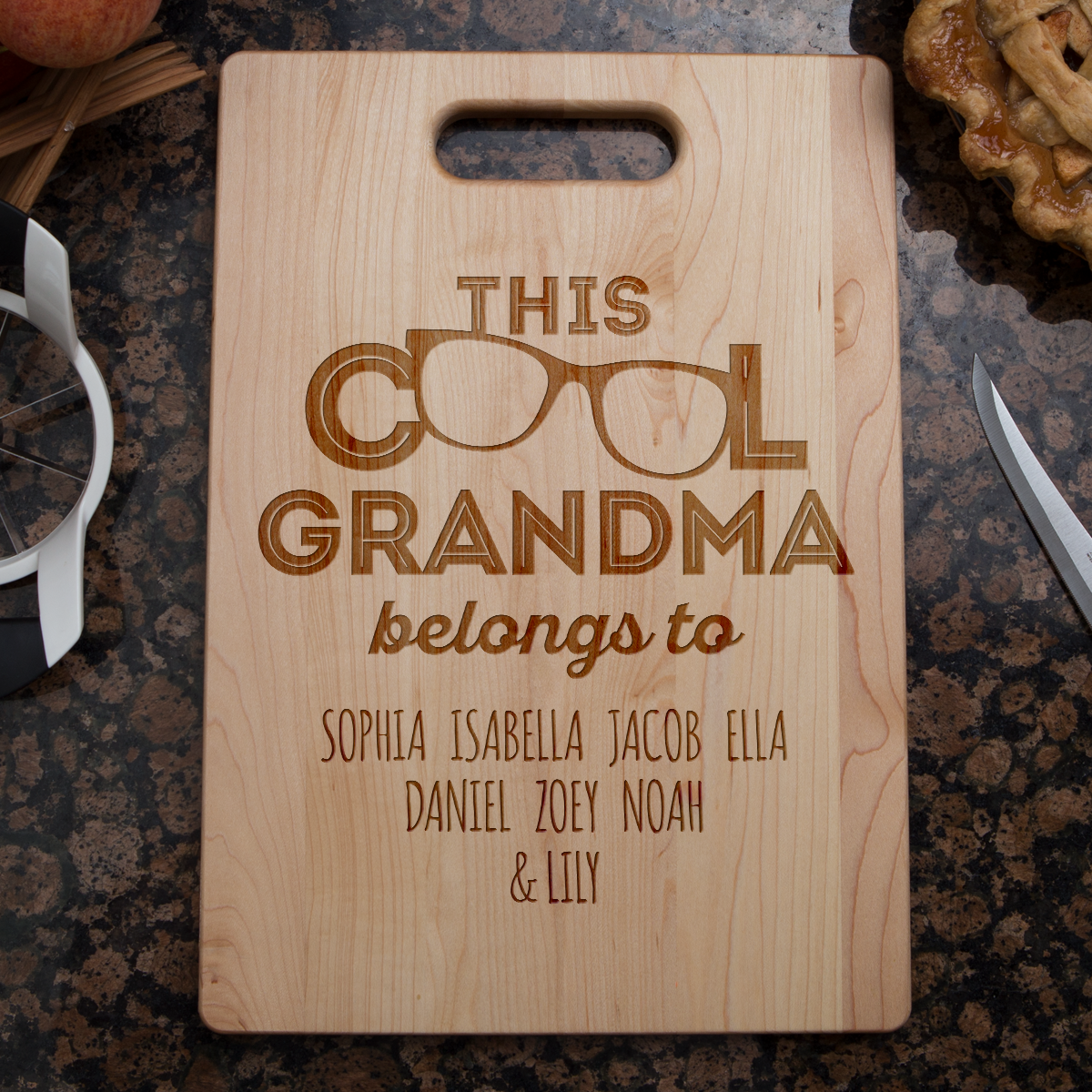 Cool Grandma Cutting Board - Maple
