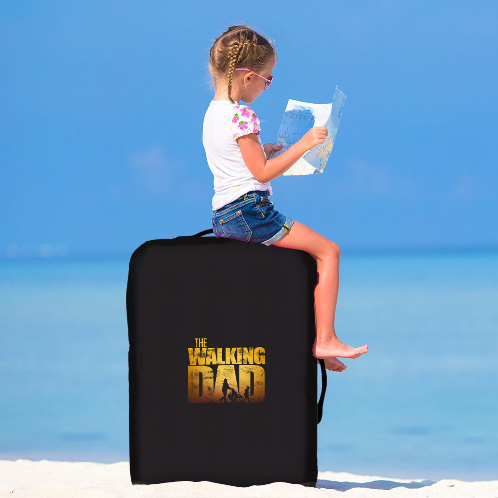 Walking Dad Luggage Cover