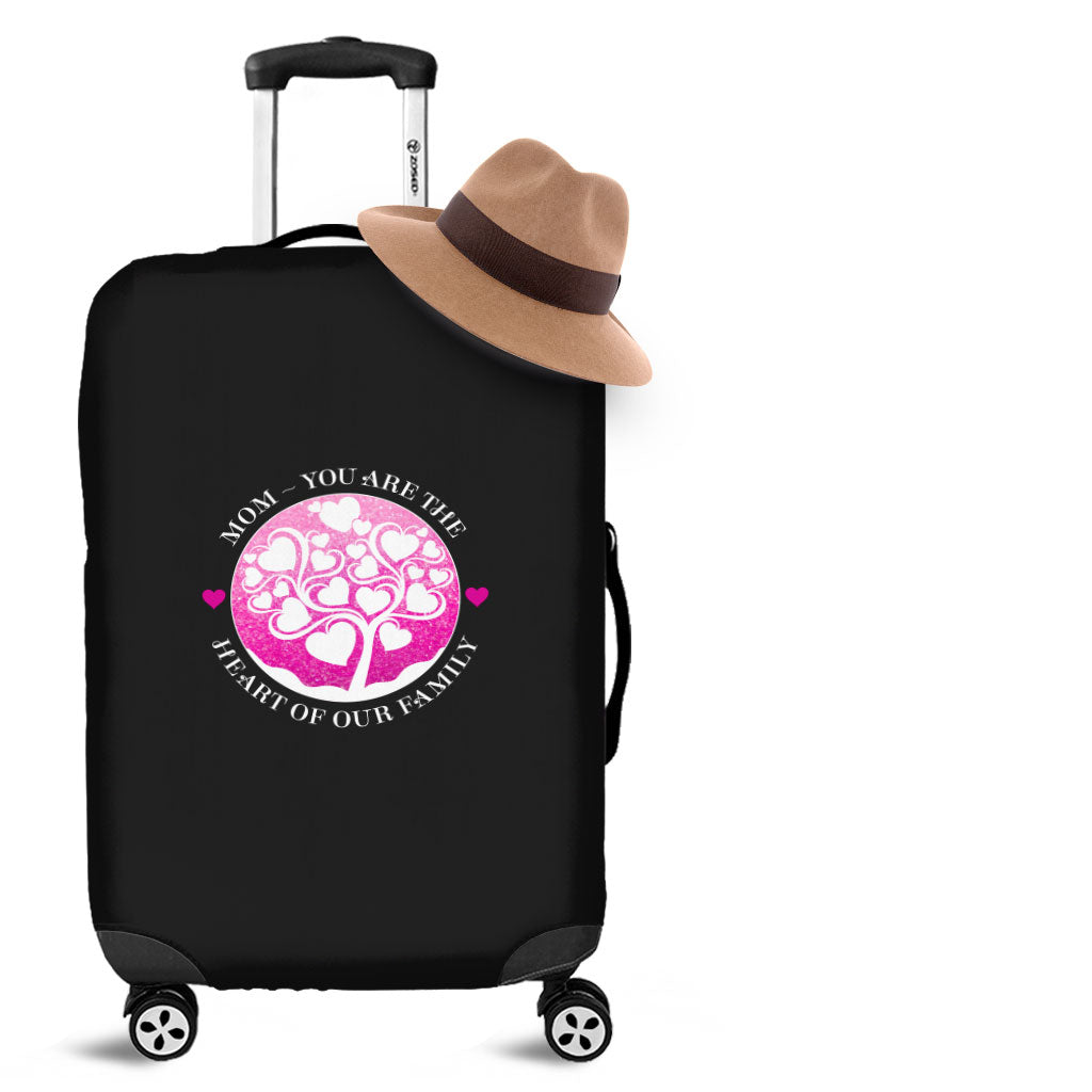 Mom Heart of Family Luggage Covers