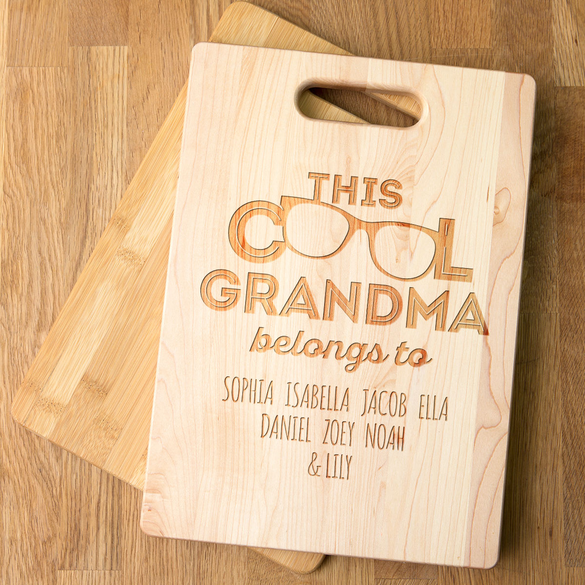 Cool Grandma Cutting Board - Maple
