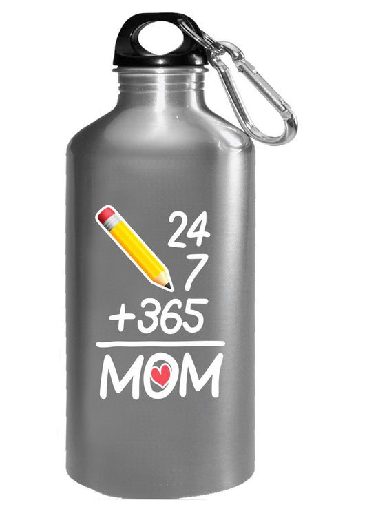 printed-round - Water Bottle