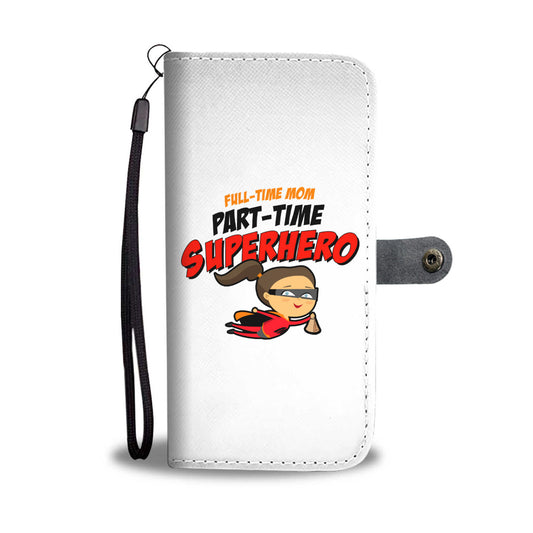 Part-Time Superhero Wallet Case - Light