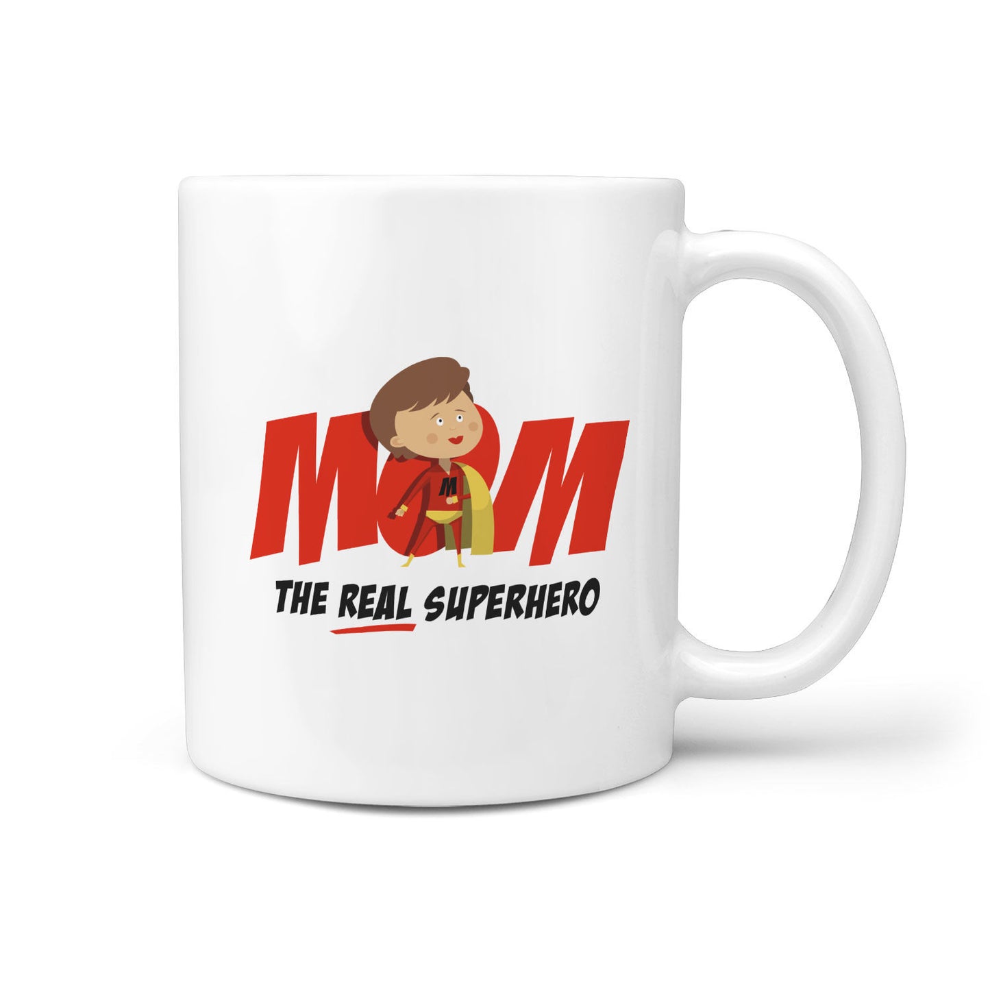 Real Superhero 360 White Mug