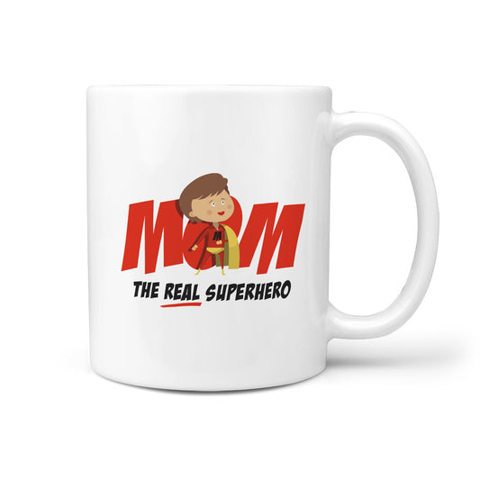 Real Superhero 360 White Mug