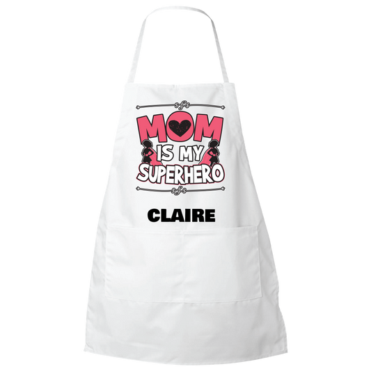 Mom Is My Superhero Apron