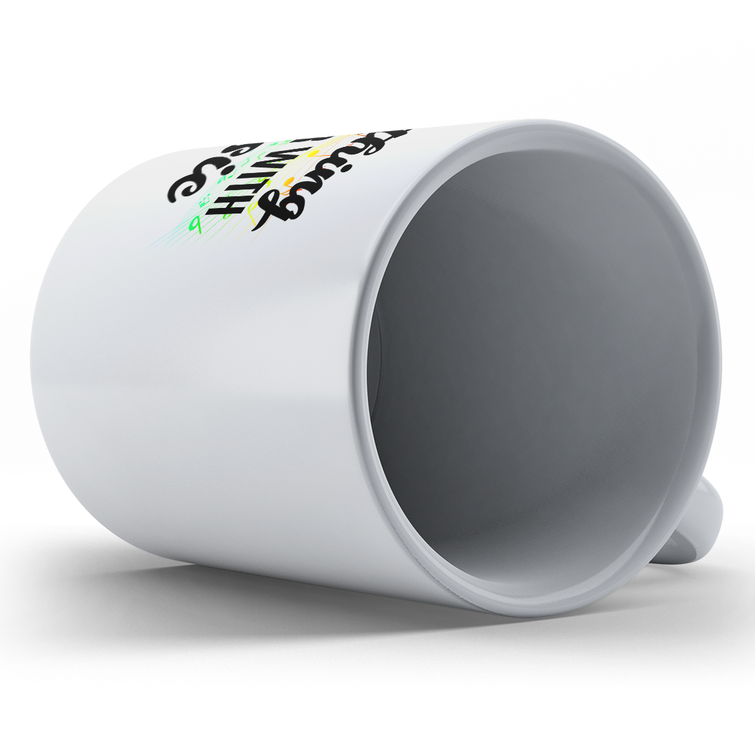 Everything Music Personalized Coffee Mug - White