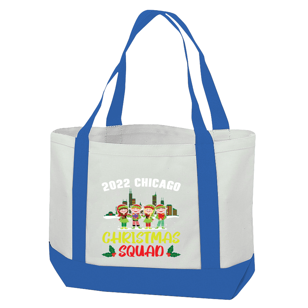 2022 Chicago Christmas Squad-Light Tote Bag