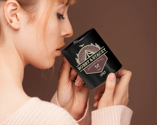 11oz Black Coffee Mug - Design 7