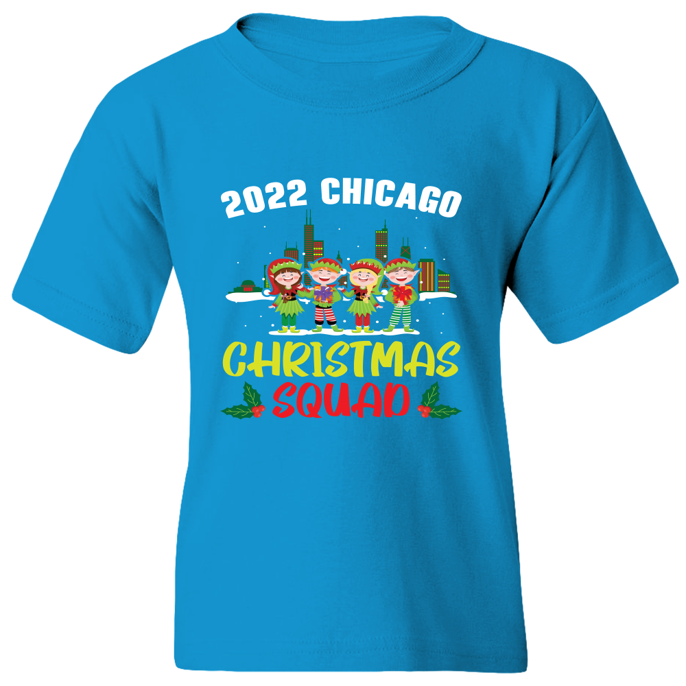 2022 Chicago Christmas Squad-Light Youth Tee