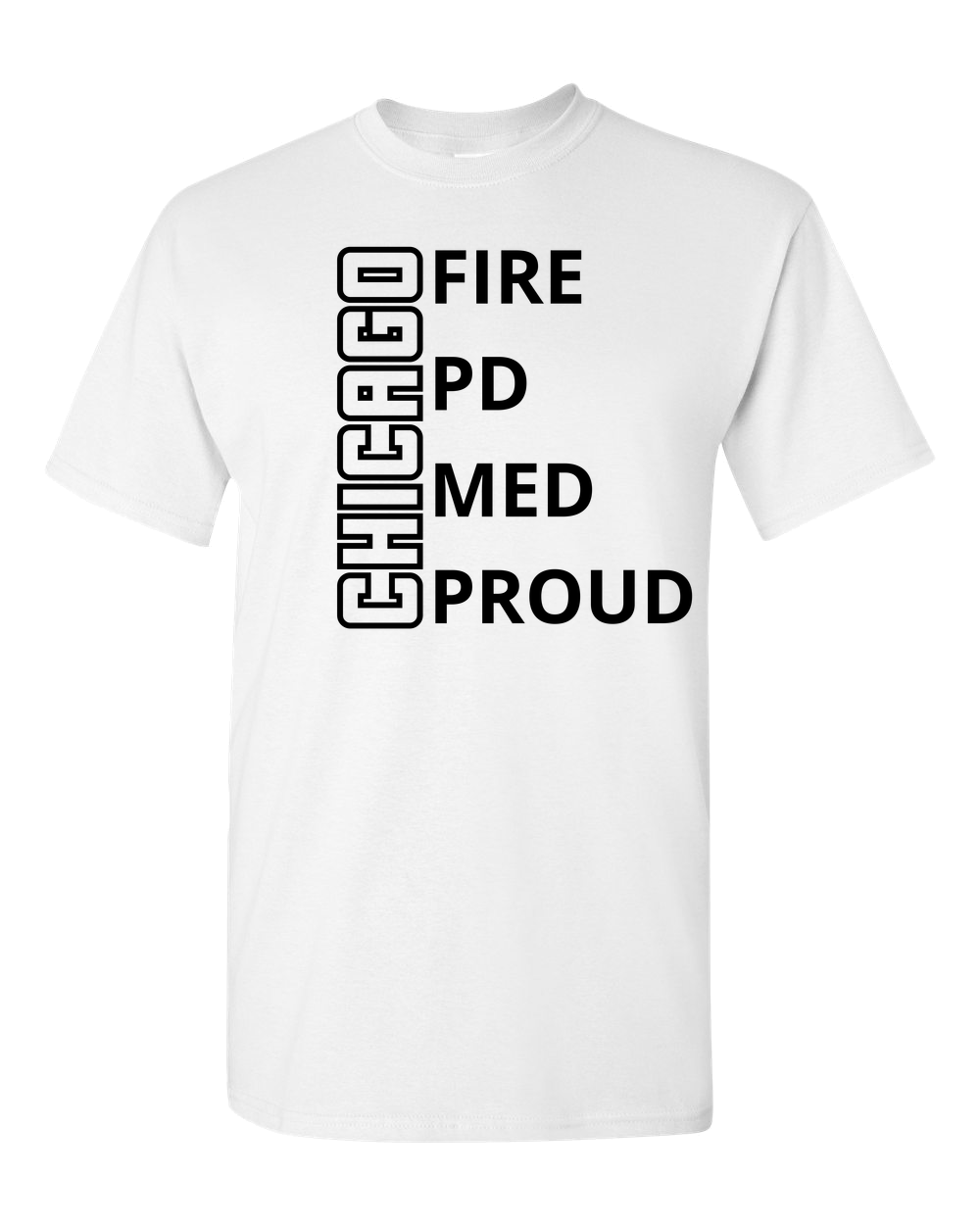 Chicago Superheroes, Chicago Proud Adult Unisex T-Shirt