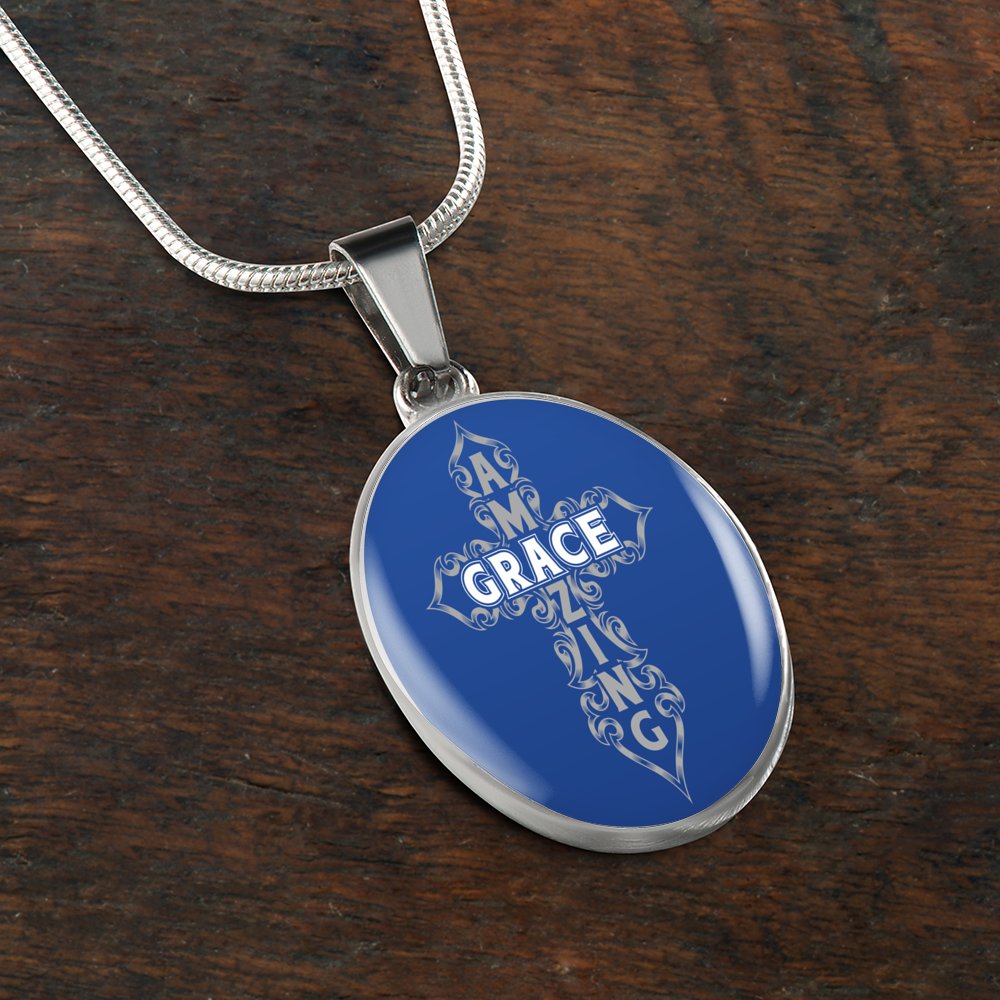 Amazing Grace Premium Charm Necklace
