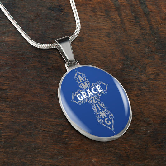 Amazing Grace Premium Charm Necklace
