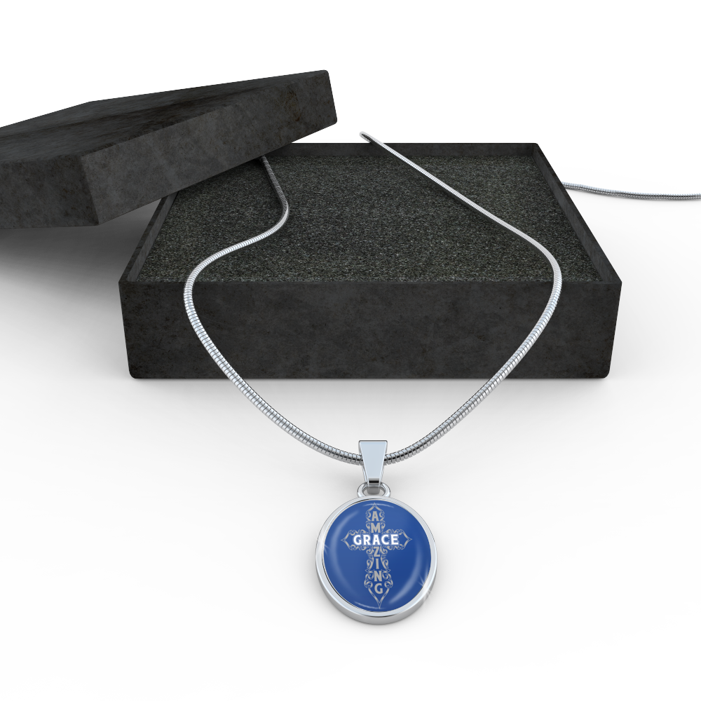 Amazing Grace Premium Charm Necklace