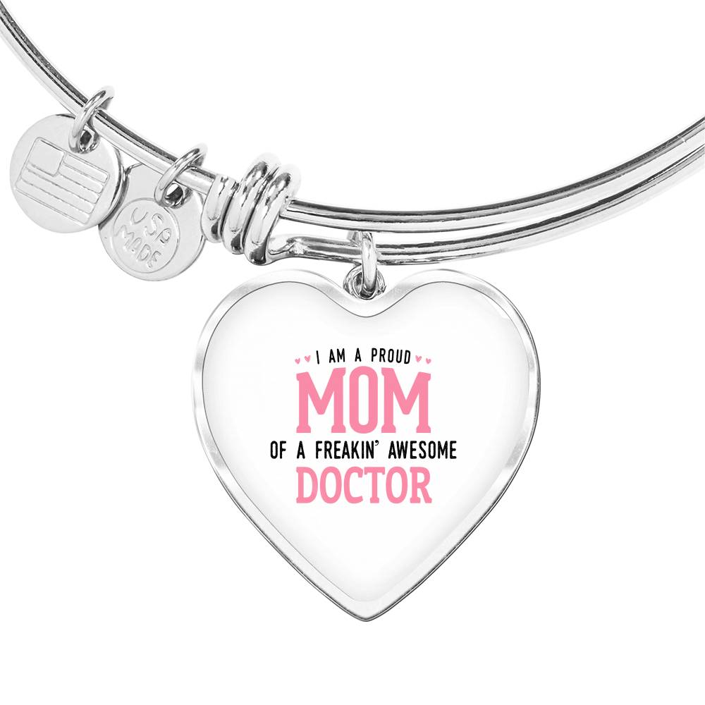 Proud Mom Bracelet Heart - Light
