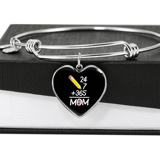 360 Mom Bracelet - Heart