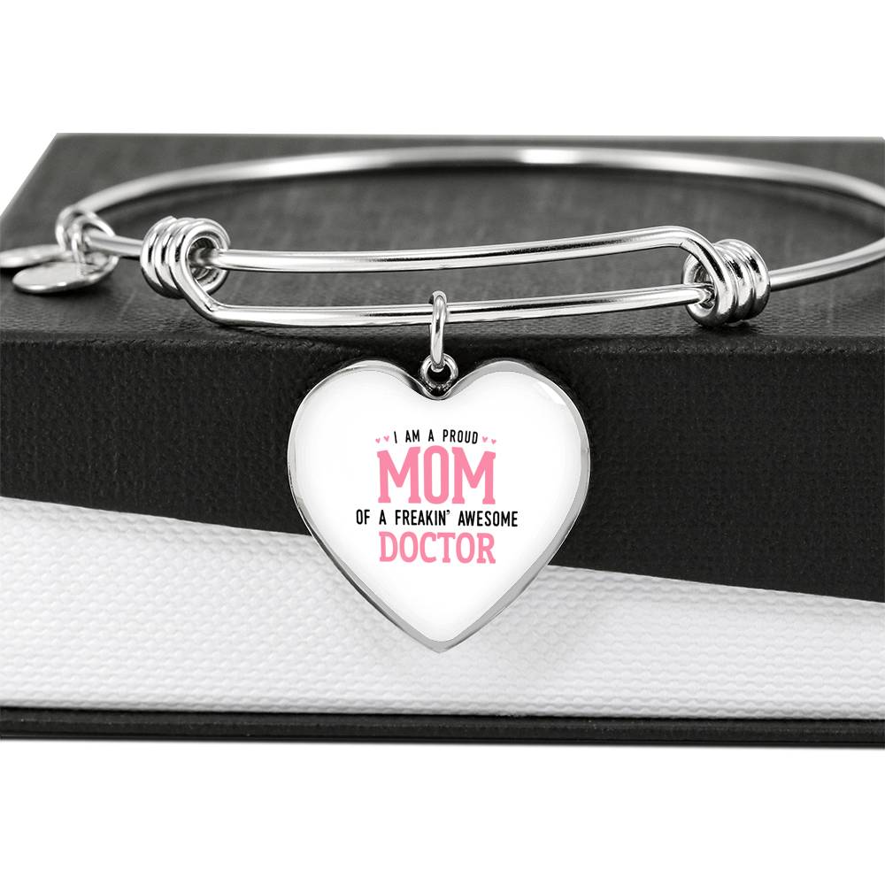 Proud Mom Bracelet Heart - Light