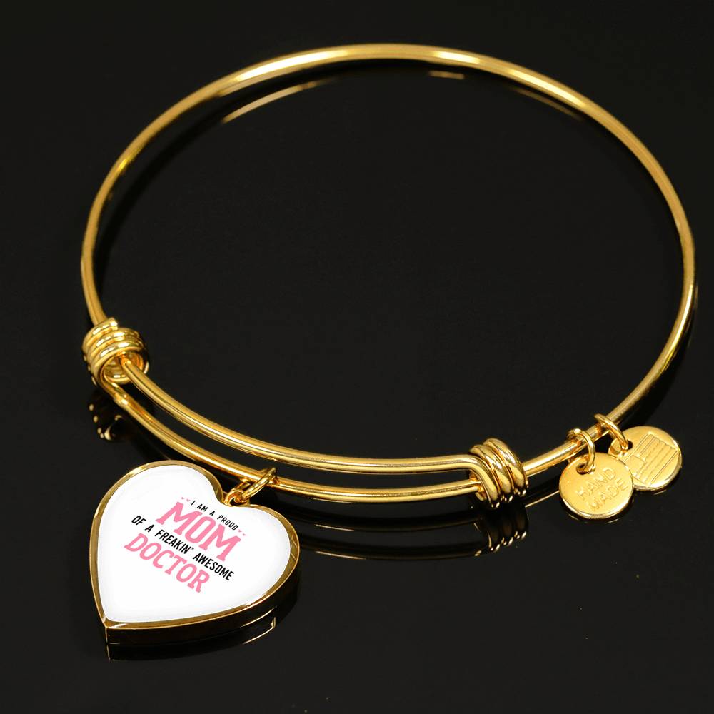 Proud Mom Bracelet Heart - Light