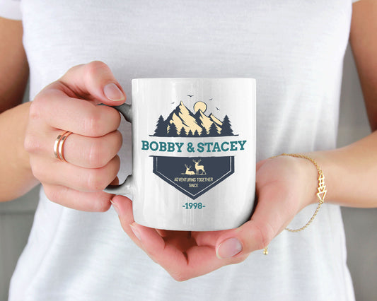 11oz White Coffee Mug  - Design 1