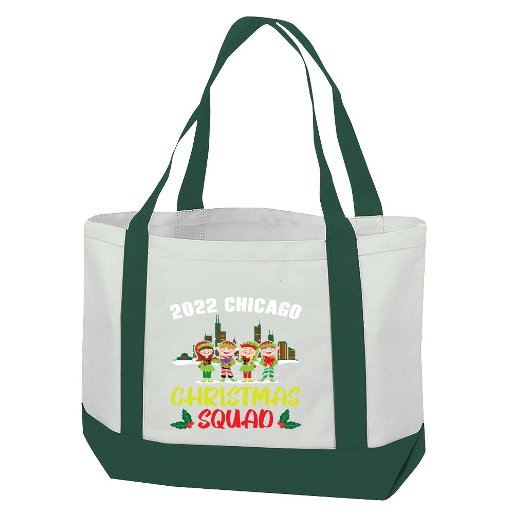 2022 Chicago Christmas Squad-Light Tote Bag