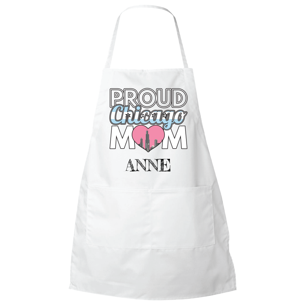 Proud Chicago Mom Apron