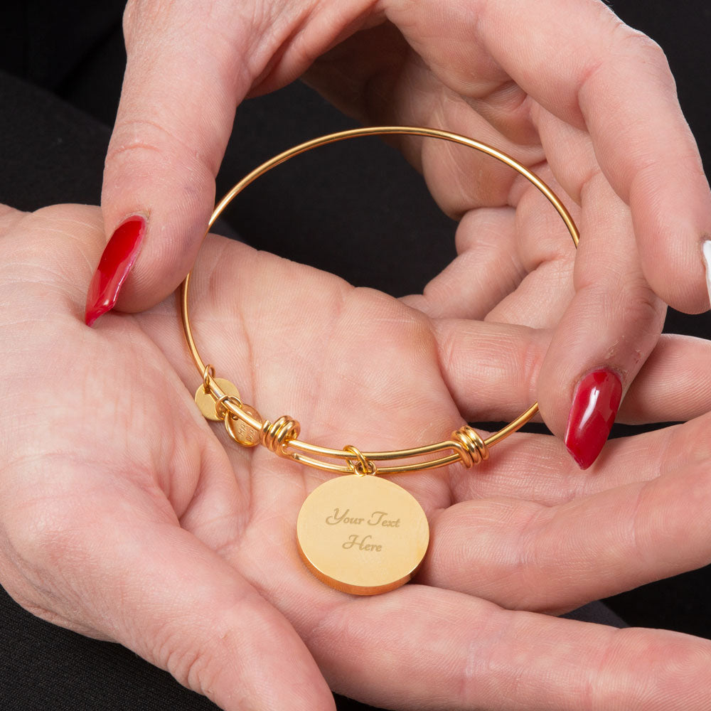 Gemini Gold/Silver Zodiac Round Bracelet