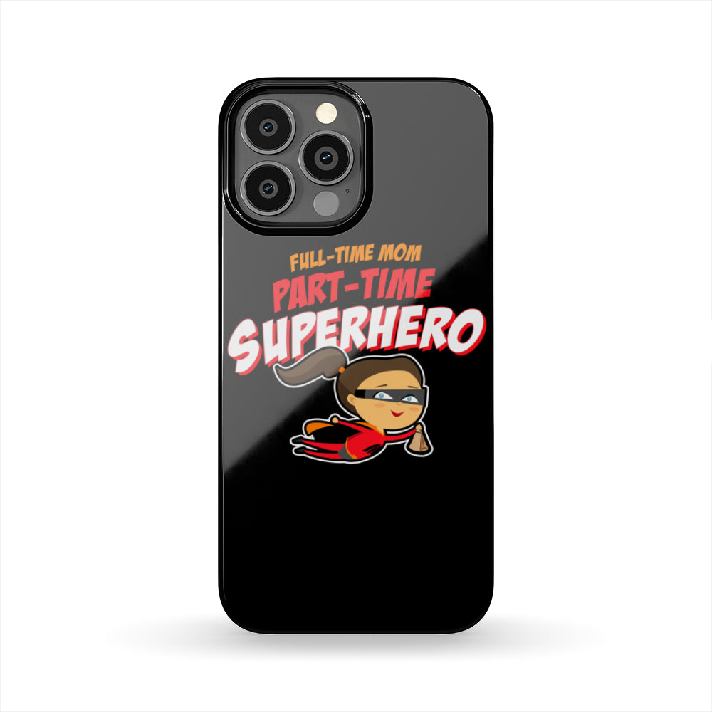 Part-Time Superhero Phone Case - Dark