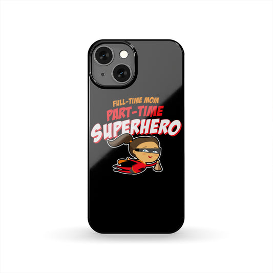 Part-Time Superhero Phone Case - Dark