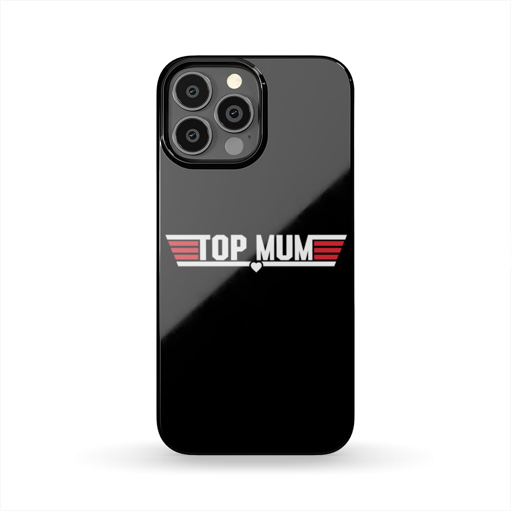 Top Mum Phone Case - Dark