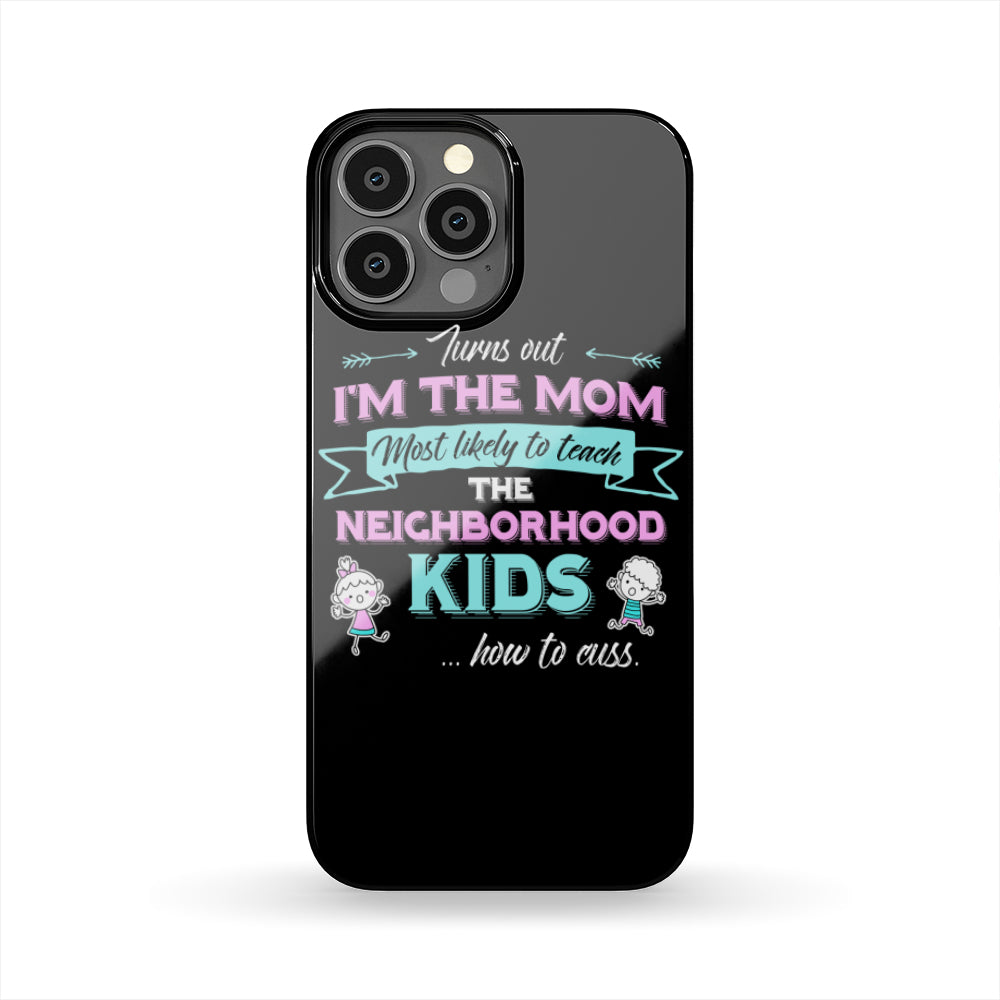 Turns Out Phone Case - Dark