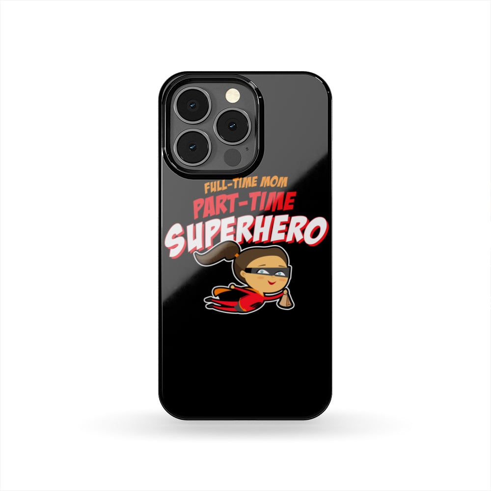 Part-Time Superhero Phone Case - Dark