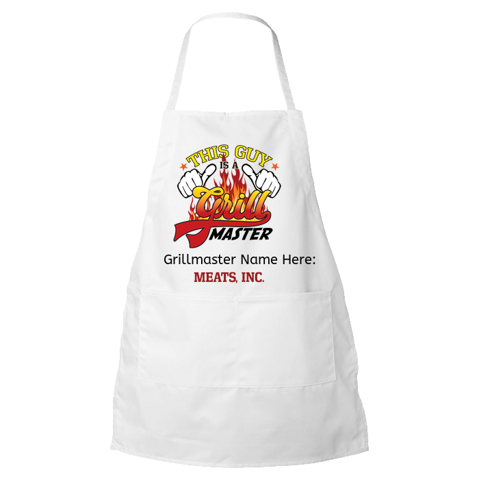 GrillMaster Personalized Apron